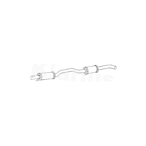 180 Rover 75 RJ 1.8 Turbo+Tourer Aus KLARIUS Mitteltopf NEU für MG ZT 1.8T 16V