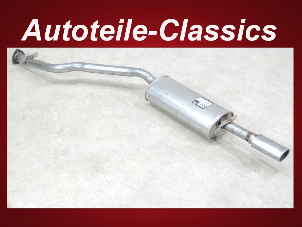 Auspuff Endtopf Neu Für Opel Commodore C + Caravan 2.5E Bj 78-82 In