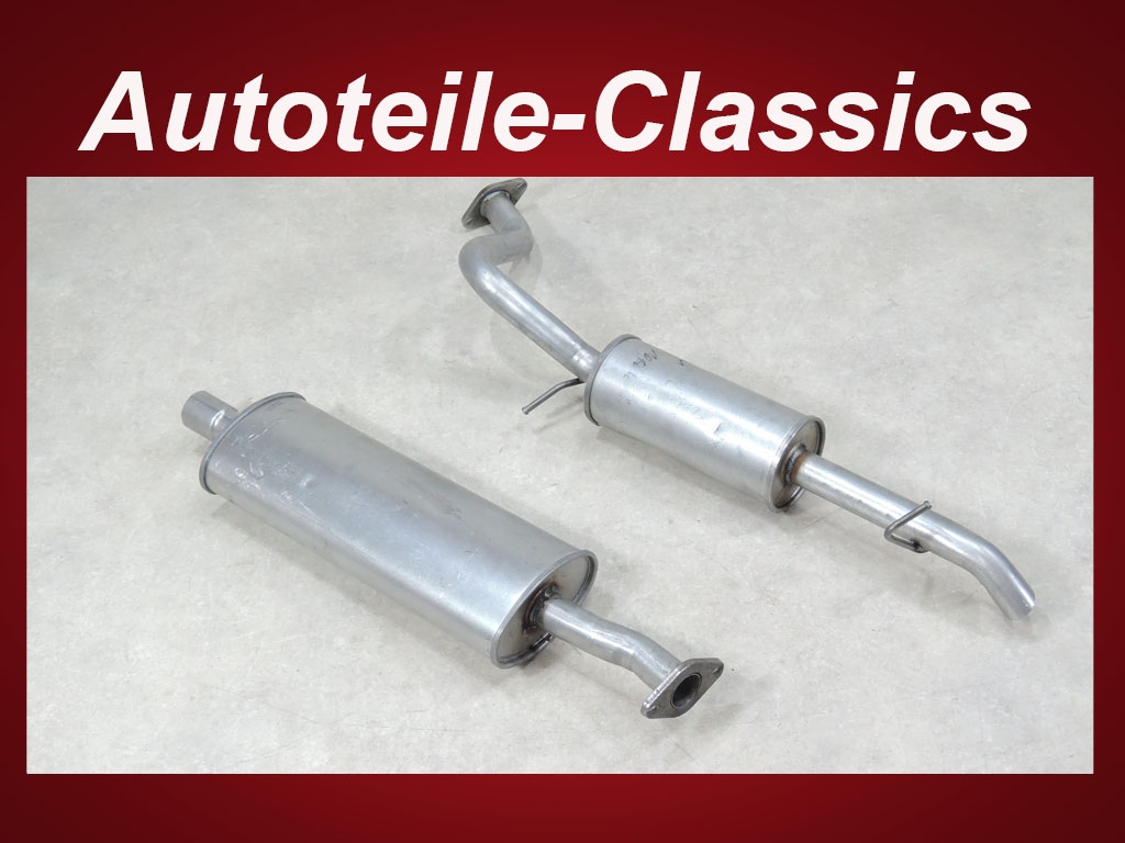 FERROZ Auspuff Set Für Ford S-Max I | 1.8 & 2.0 TDCI | 2006-2014 | Komplettsystem