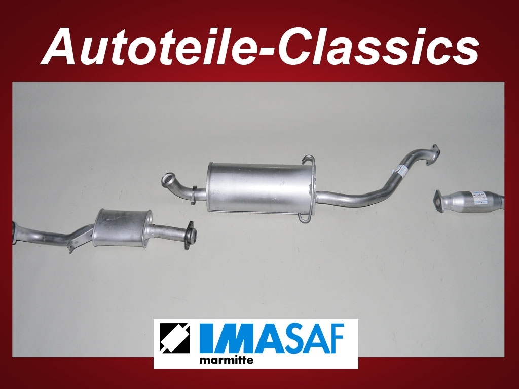 IMASAF Abgasrohr NEU für Hyundai Mitsubishi Galloper II 2.5 TD Auspuff Hosenro