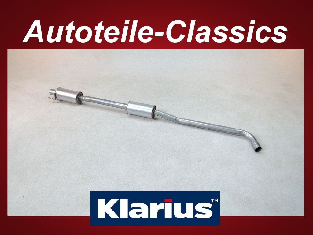 180 Rover 75 RJ 1.8 Turbo+Tourer Aus KLARIUS Mitteltopf NEU für MG ZT 1.8T 16V